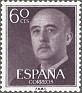 Spain 1955 General Franco 60 CTS Brown & Grey Edifil 1150